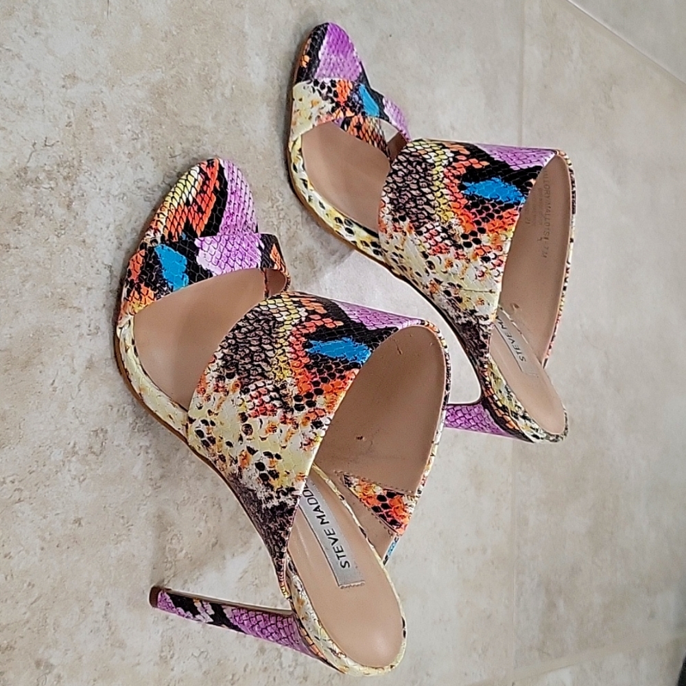 Steve Madden Python Sandal - Picture 3 of 7